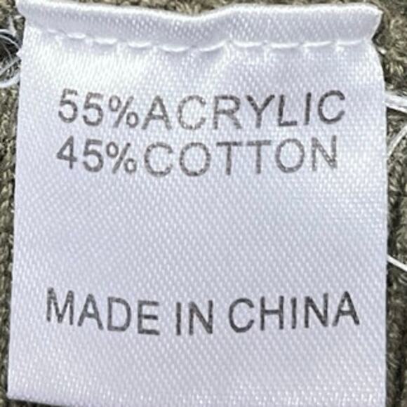 Seek The Label Olive Green V Neck Long Sleeve Pullover Sweater Top Size XS - Picture 5 of 5